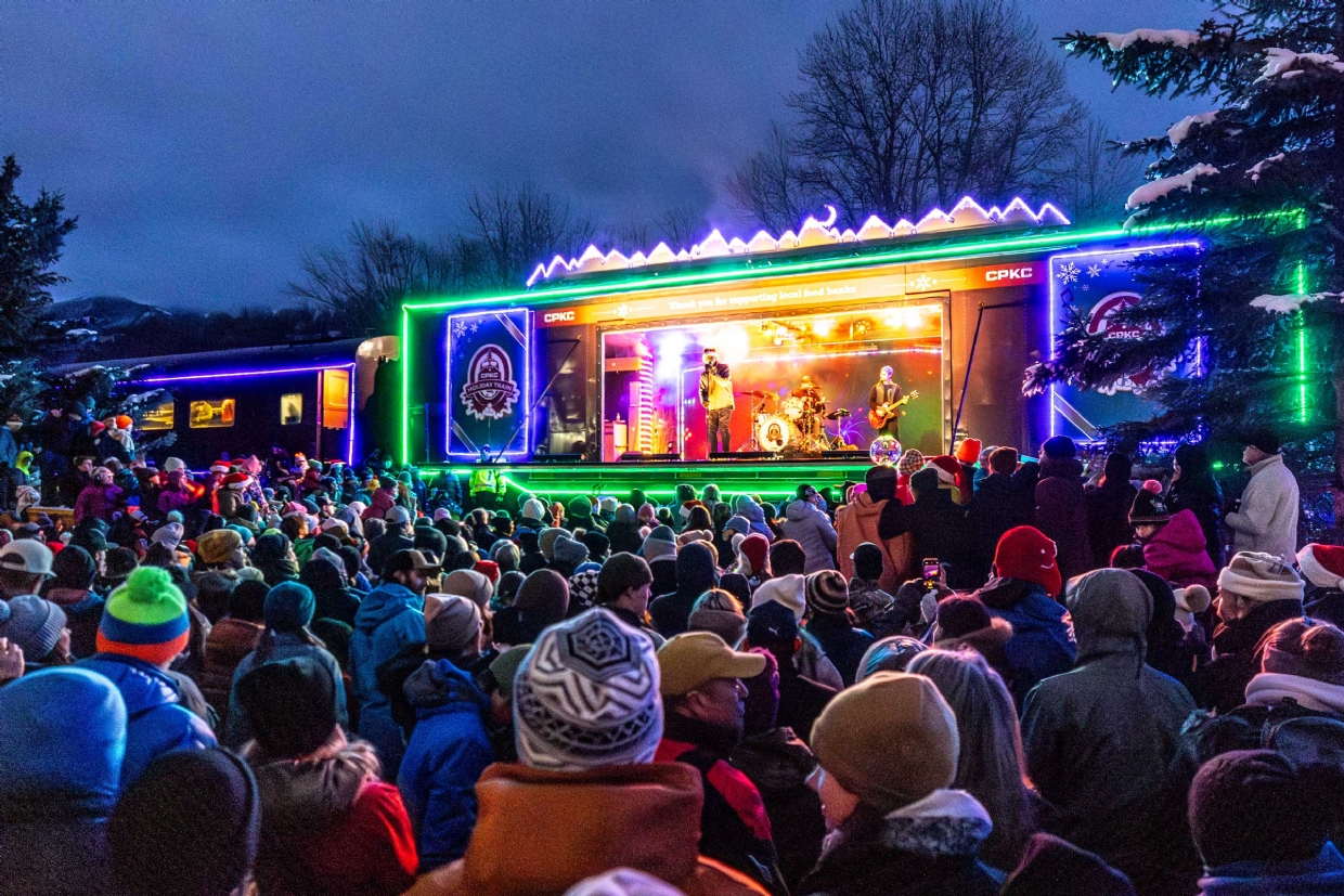 Live Music and Good Vibes with the CPKC Rail Holiday Train in Fernie