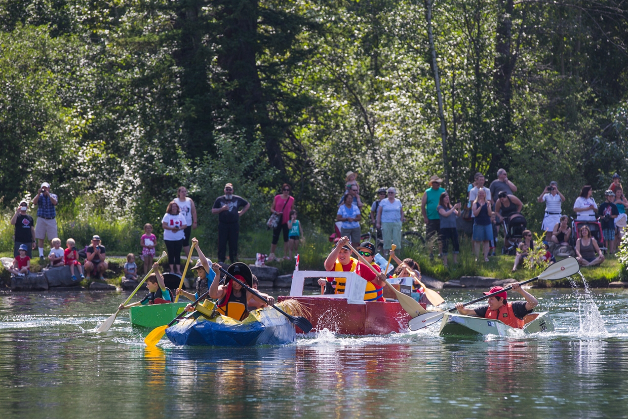 Cardboard Boat Race