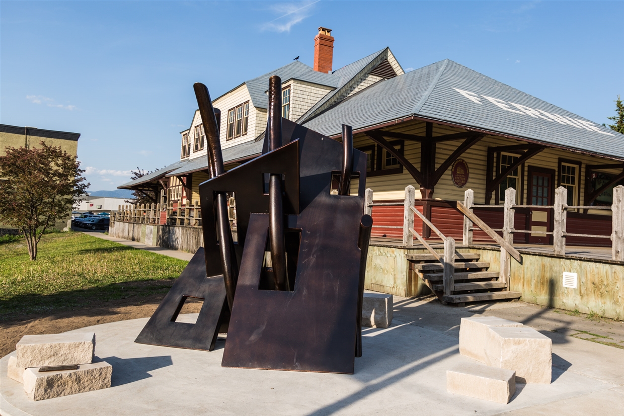 A Hardy Town Sculpture