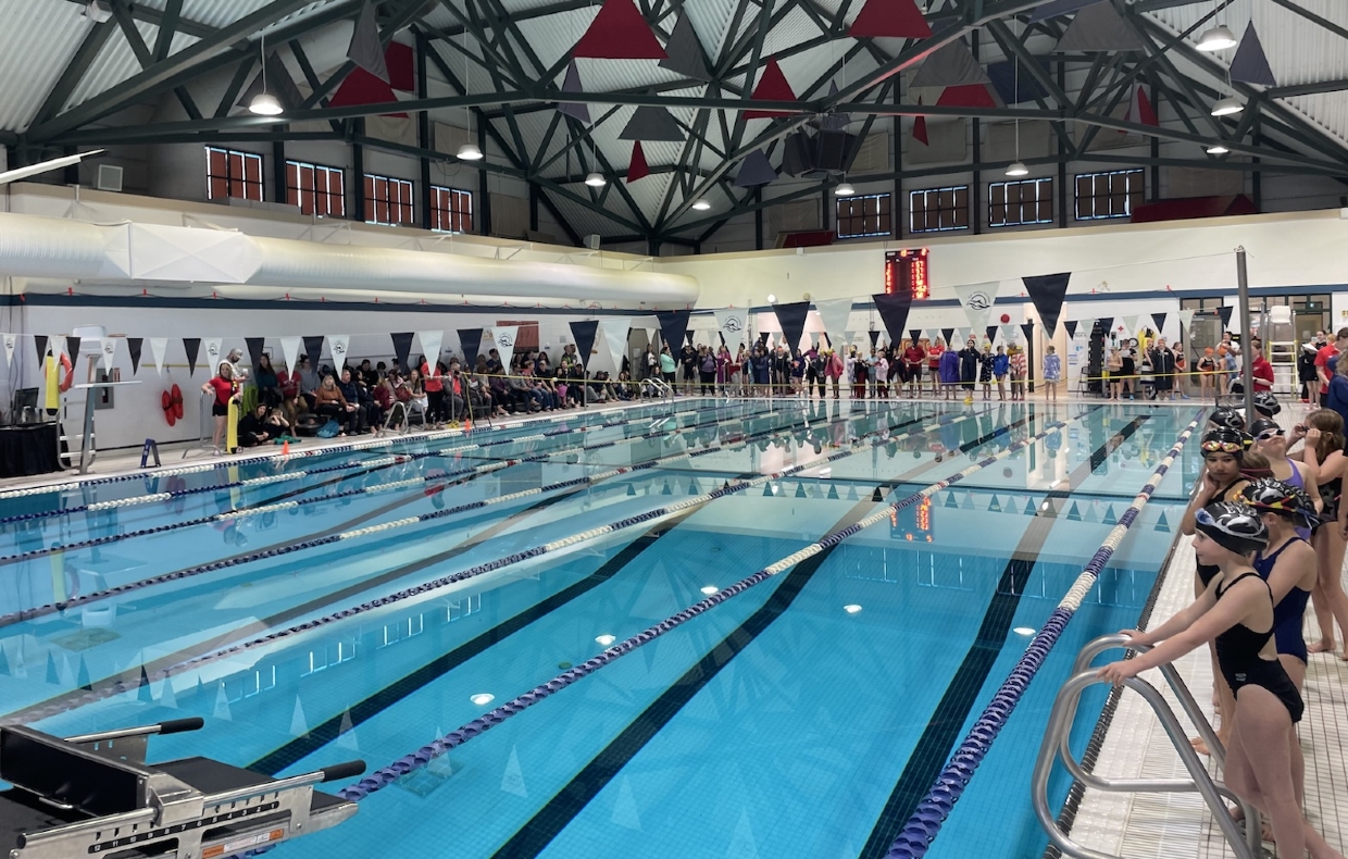 Swim Meet at the Fernie Aquatic Centre