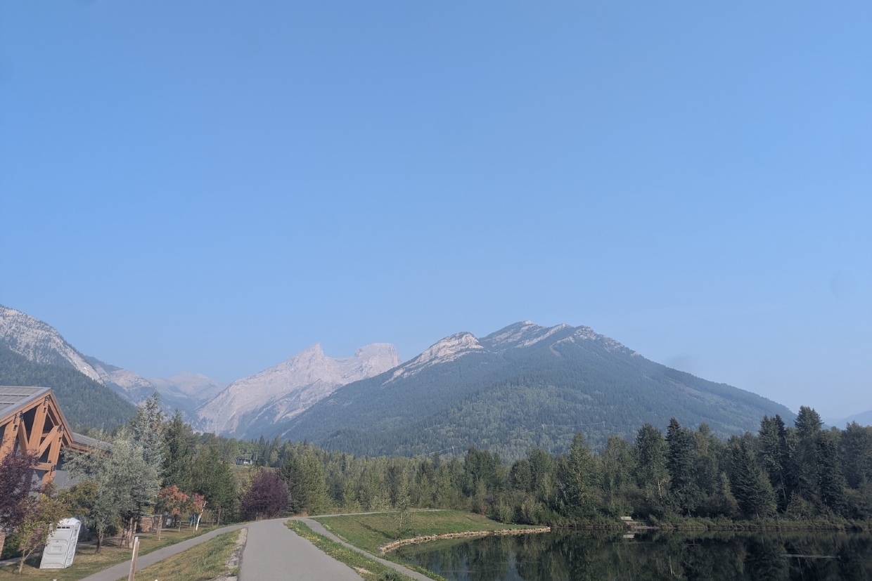 Maiden Lake, looking North. 9:45 am, Saturday, September 6th, 2025.