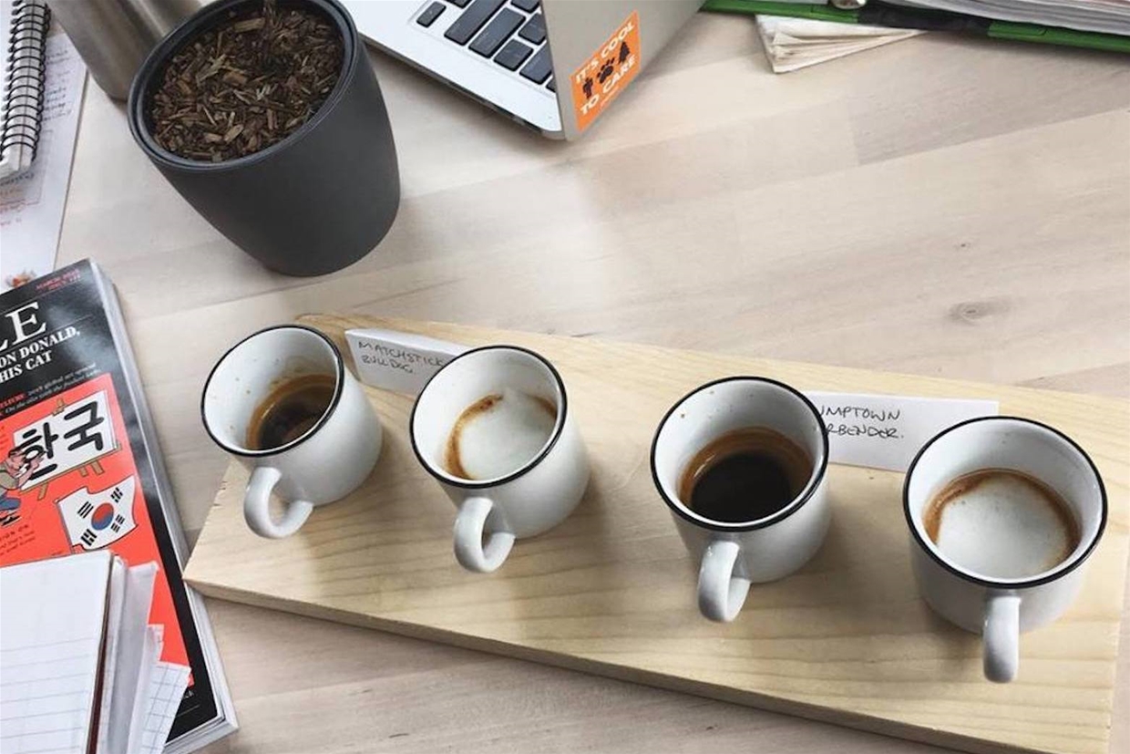 Coffee sampling