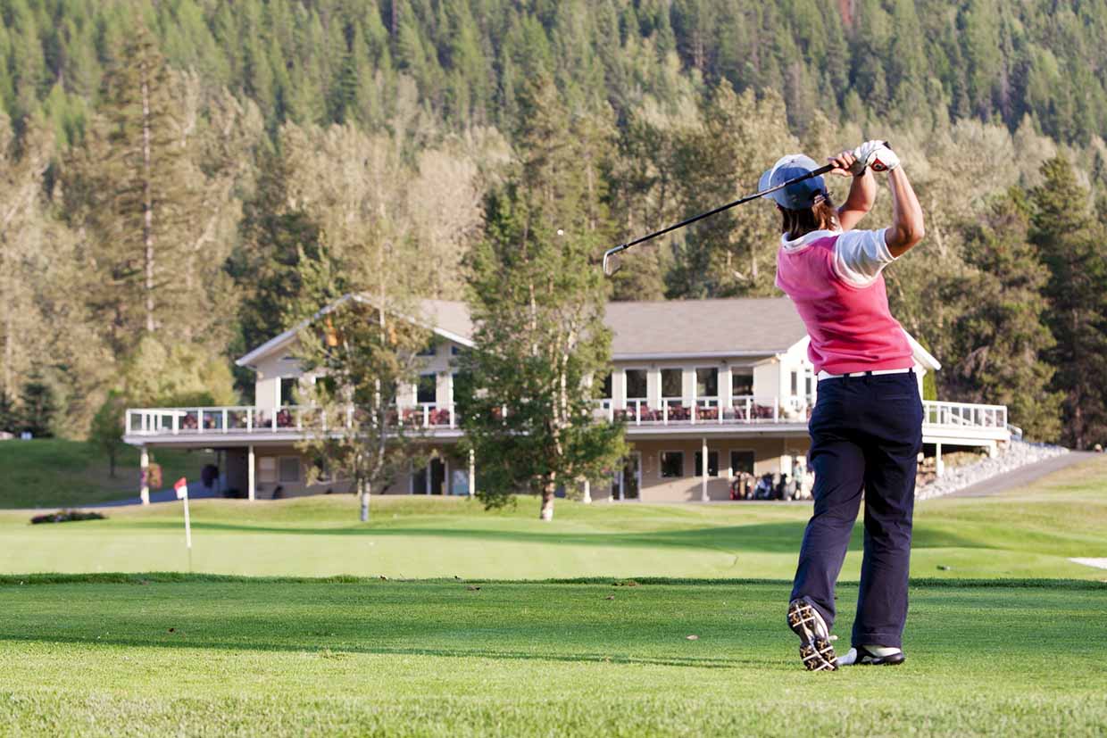 Pro Shop and Restaurant on site 