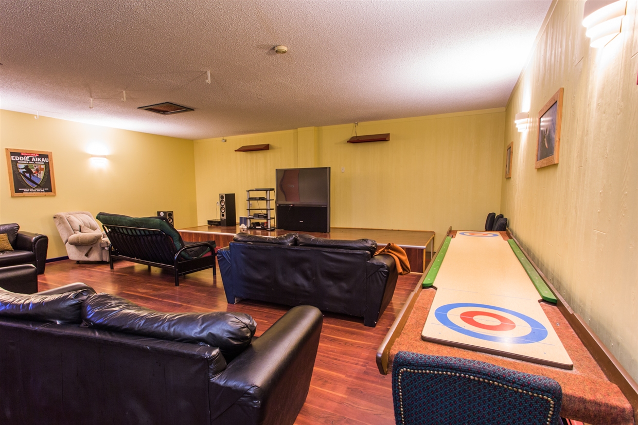 Relax in the cinema room
