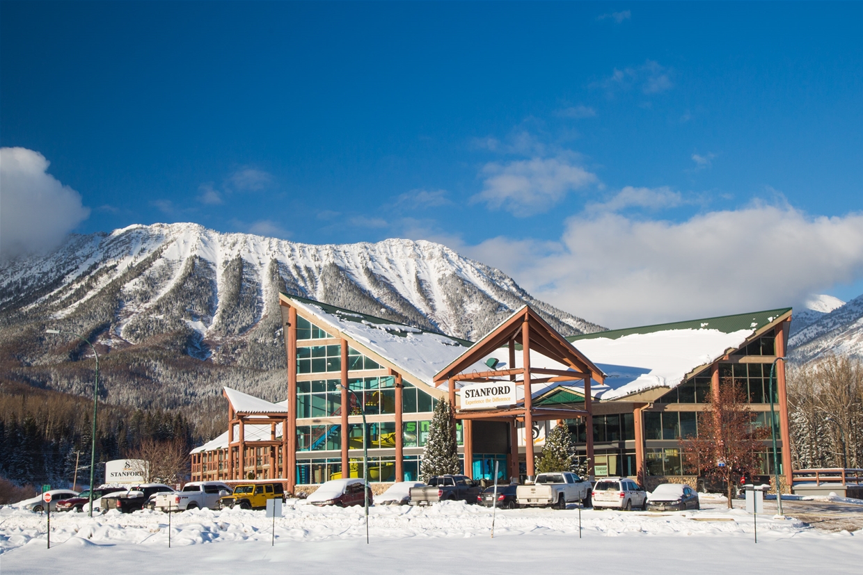 Gorgeous mountain views from the Stanford Hotel